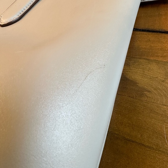 RALPH LAUREN Lauren Tote Dove Gray Leather - Picture 11 of 13